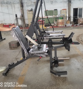 <span class=keywords><strong>Banc</strong></span> réglable multifonction S115 à inclinaison plate avec courbure des jambes Équipement de gymnastique - Product Image 6