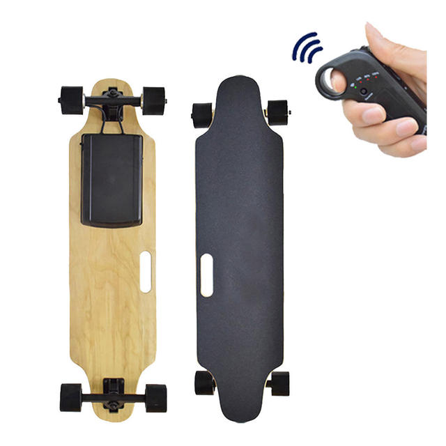 Electric Skateboard Professional Portable Long Skate Board Four Electric Skateboard Wholesale Perforated Skate Skateboard