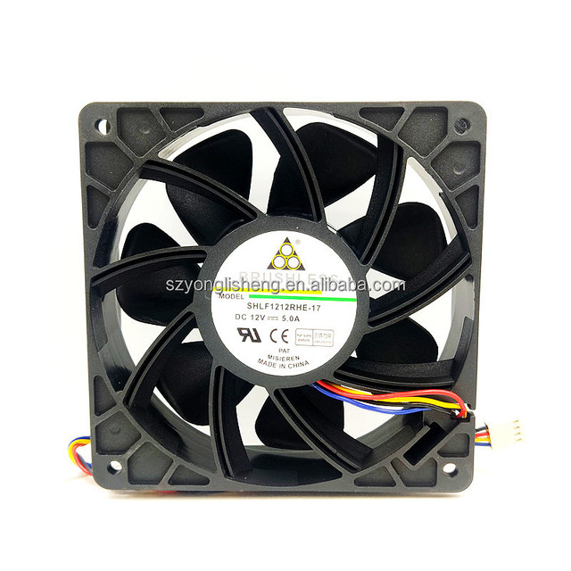 Factory CPU Cooling Fan DC 12V 5A 12038 7500RPM S9 Shlf1212rhe-17