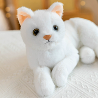 Mignon Produit Vente Chaude Jouet Décoratif En Peluche Personnage De Dessin Animé Personnalisable Animal Prone Position Chat Jouets En Peluche