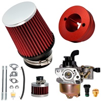 HIAORS-Kit de filtre à air de carburateur pour Monster Mega Moto Coleman RB100 Motovox Baja DB30 Kids Mini Bike Go Kart 80cc Lifan Engine