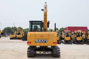 Para excavadora sobre orugas SANY SY75c de alta calidad en buenas condiciones, superpotencia con motor central, bomba de Motor, caja de cambios, ventas al contado - Product Image 4