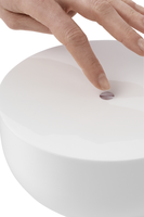Lampe de table LED en acrylique marbré en forme de champignon, contrôle tactile, blanc jazz, lumière chaude 3000K, design compact, décoration d'intérieur