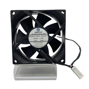 Ventilador de Refrigeración BAST 8025 Modelo 28V 6000RPM 80x80x25mm DC con Doble Rodamiento de Bolas, Aspas de PBT, IP68 Impermeable, PWM, ODM - Product Image 1