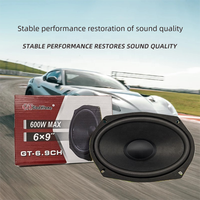Gran oferta, nuevo producto, altavoz automático de gama alta de 600W, cono de papel PP de 6x9 pulgadas, bocina de puerta de 6*9 \ "para coches, accesorios de altavoz de hierro Coaxial