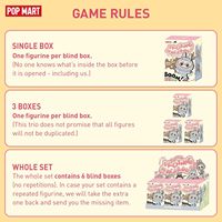 POP MART Labubu The Monsters Tasty Macarons Boîte Mystère Figurine Vinyle Aléatoire Thème Alimentaire Mignon Jouet de Collection Cadeau