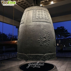 High Quality Factory Casting Outdoor Decor Metal Large Brass Bronze Church <strong>Bell</strong>