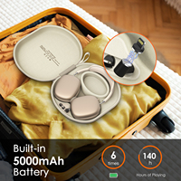 Étui de batterie étendu, étui de transport rigide, sac de charge magnétique, housse pour AirPods Max, chargeur portable pour AirPods Max