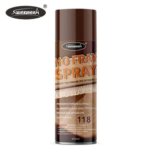 Sprayidea 118 Low Odor Strong Quick Drying Fast-drying No Fray Spray Apply to Adhesive Sealants to Polyester Clear ISO 24 Months