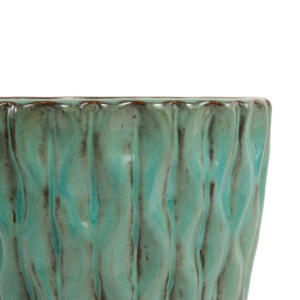 Maceta de Cerámica en Tonos Tierra, Ecológica, Anti-Pudrición de Raíces, con Orificio de Drenaje para Uso en Interiores/Exteriores - Product Image 4