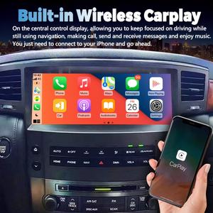Radio Multimedia para Auto con Android 13, Pantalla de 8 Pulgadas, Bluetooth, Carplay, GPS, Navegador, Reproductor de Video, para Lexus LX570 2007-2015 - Product Image 2
