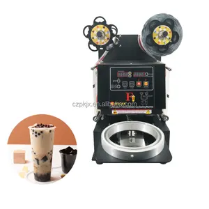 Automatic plastic cup sealer machine Fruit Juice tea Cup Sealing Machine