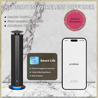 Diffuseur d'arômes rechargeable en aluminium, contrôle par application, grande capacité, pour hôtel, usage extérieur, sans fil, sans eau, parfum d'intérieur