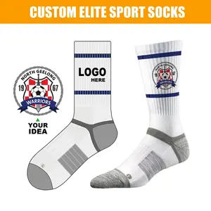 DESIGN & ÉCHANTILLONS GRATUITS Chaussette en coton tricoté pour hommes Design personnalisé Logo Sox Chaussette respirante et décontractée pour hommes