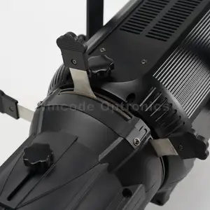 Tinggi CRI 200W WW/CW Die-casting Aluminium Led Leko Ellipsoidal lampu sorot untuk panggung Studio Theater acara pernikahan