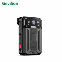 Caméra corporelle 5G avec fonction de conversation vidéo bidirectionnelle, diffusion en direct, suivi GPS, intégration de plateforme, enregistrement 4K max 8MP
