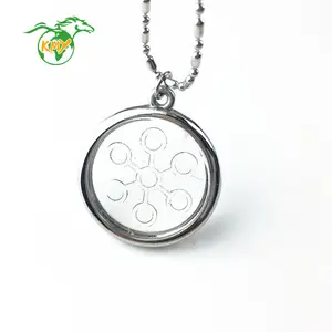 Yumfeel — pendentif énergétique en verre à anions, collier avec pendentif énergétique Quantum, Bio Chi détarar, vente en gros