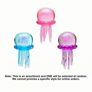 Jelly <b>Squishy</b> Fidget Toy-EVA Material Soft & Glitter Cartoon Shape Blind Box for Stress Relief Anxiety Relief Kids Adults - Product Image 2