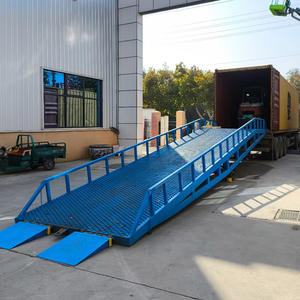 Camión de plataforma plana Remolque Carretilla elevadora móvil hidráulica Contenedor Rampa de muelle de carga Polipasto popular Plataforma de trabajo móvil - Product Image 5