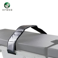 Sangles de table d'opération avec boucles en caoutchouc, sangle abdominale, sangle pour les mains et les pieds et bande corporelle pour fixer les patients