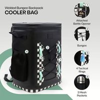 Bolsa Refrigerante de Doble Capa - Nevera Portátil Aislada a Prueba de Fugas con Capacidad para 60 Latas, Nevera Expandible Extra Grande