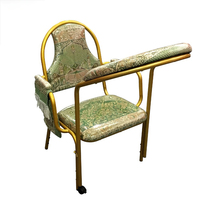 Chaise de prière islamique pliable en métal empilable pour mosquée et église avec tablette d'écriture intégrée – Vente en gros