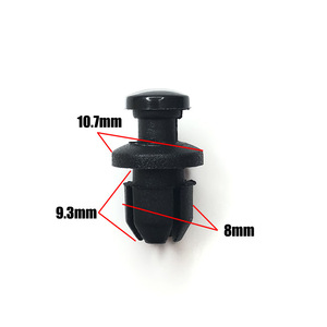 Clip de fixation en plastique pour pare-chocs Honda, couvercle de radiateur, réparation et remplacement, 8 pièces - Product Image 2