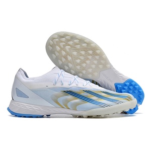 X23 nuovo Design <span class=keywords><strong>scarpe</strong></span> da <span class=keywords><strong>calcio</strong></span> per uomo e donna bianco luna oro lungo e rotto borchie TF adulto taglia 35-45 - Product Image 3