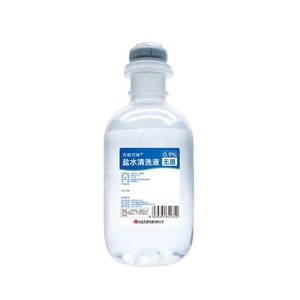 Solution saline stérile Qi Du Ke Lin 0,9% 250ml pour irrigation nasale, bain de bouche, compresses faciales - Product Image 2