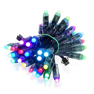 12V DC5V 12 mét 0.3 Wát <span class=keywords><strong>ws2811</strong></span> RGB <span class=keywords><strong>LED</strong></span> Pixel ánh sáng cho biển báo Hội Đồng Quản trị giáng sinh ánh sáng chuỗi - Product Image 6