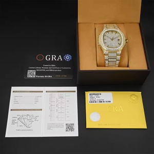 Reloj Mecánico Miyota de Acero Inoxidable con Cristal de Zafiro, Estilo Hip-Hop, Resistente al Agua 3BAR, con Indicador de Fecha y Reserva de Energía - Product Image 5