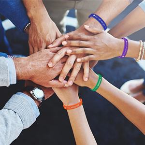 Bracelets de sport en silicone personnalisés pour enfants et hommes – Idéaux pour les joueurs de basketball et l'entraînement - Product Image 3