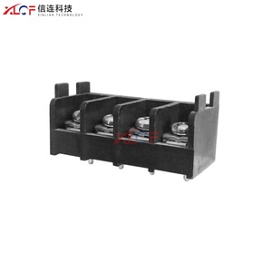 Xlcf bhk 3-xx-9. 52-08-c rào cản khối thiết <span class=keywords><strong>b</strong></span>ị đầu cuối 9.525 mét khoảng cách 22-12awg 20A Brass 13-Pole cho tự động hóa thông tin liên lạc - Product Image 1