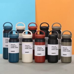 Custom 350ml 500ml Vacuum Insulated Students Thermoses Tumbler Gift Stainless Steel Water Bottle Cup Creative Simple <b>Coffee</b> Mugs - Product Image 5