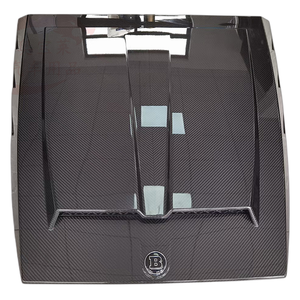 Babus סגנון סיבי פחמן מנוע הוד עבור מרצדס G כיתת W464 G350 G500 G550 פחמן סיבי חומר מצנפת - Product Image 1