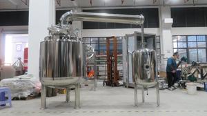 Tùy chỉnh 800lts chưng cất tập trung Tank cho uống sus316l rượu vang chiết xuất bể chứa chân không tập trung lò phản ứng - Product Image 2