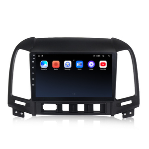 Android 13 2 DIN wifi màn hình cảm ứng xe đ<span class=keywords><strong>a</strong></span> phương tiện Stereo Player cho Hyundai Santa Fe 2005-2012 9 inch đài phát thanh xe - Product Image 3
