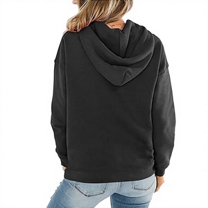 Sudadera con Capucha de Alta Calidad para Mujer, Diseño Personalizado, Tela de Felpa, Estilo Holgado, Fabricante y Proveedor Mayorista - Product Image 2