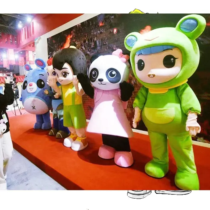 Publicité de plaisir adultes mascotte Costume sur mesure utilisé personnage de dessin animé personnalisé haute qualité mascottes Costumes pour la fête