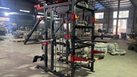 Équipement de fitness commercial le mieux classé tout en un câble croisé Power Squat Rack Smith Machine Mutli Function Station équipement de fitness professionnel