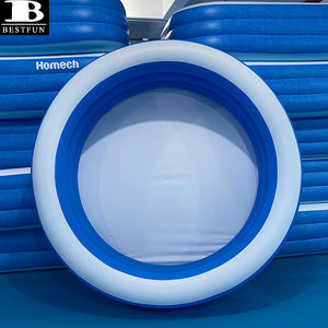 Grande piscine ronde gonflable en vinyle pour enfants, <span class=keywords><strong>pataugeoire</strong></span> hors sol pour jeux d'eau pour le <span class=keywords><strong>jardin</strong></span> - Product Image 6