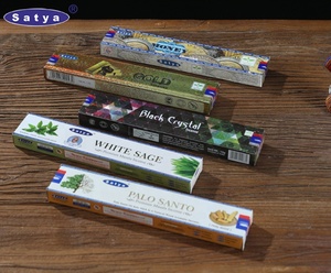 Venta al por mayor Satya Natural Sándalo hecho a mano Bendición India Fragancia Riqueza Atrayendo Perú Fragancia de madera sagrada Varillas de incienso - Product Image 4