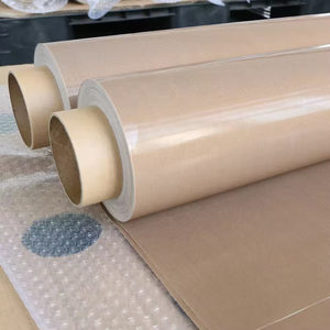 <span class=keywords><strong>ฉนวน</strong></span>ไฟฟ้า สายพานไร้รอยต่อไฟเบอร์กลาส PTFE สีน้ําตาล/ขาว - Product Image 5