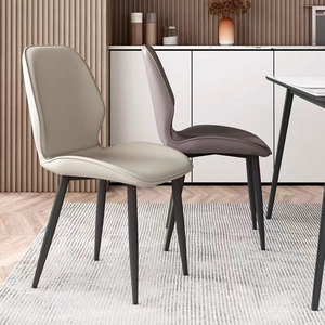 Meilleure vente Chaises de salle à manger style <span class=keywords><strong>scarabée</strong></span> Chaise de salle à manger unique en cuir PU de luxe avec refroidissement pour salon, bureau à domicile, salle de sport - Product Image 5