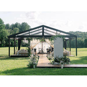 Роскошные Прозрачные Свадебные Палатки, 10 х30 м, двухслойные сверхпрочные стеклянные стены для внутренних мероприятий, вмещают 100 человек - Product Image 4