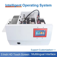 Machine de codage par jet d'encre automatique à haute efficacité T110-HG pour l'impression de dates sur les étiquettes des boîtes en carton avec panneau de commande numérique