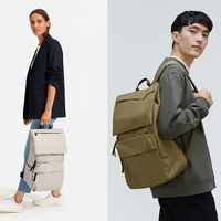 Sac à dos pour ordinateur portable moderne et minimaliste, design urbain, fermeture à fermoir, sac à dos d'affaires, sac à dos d'étudiant, sac à dos décontracté pour les voyages