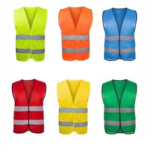 Wholesale reflective vest safe working clothes sanitation workers clothes road construction clothes safe t shine reflective safe