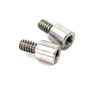 Entretoises hexagonales en laiton M2.5 3.5, sur mesure OEM, vis filetées en laiton, aluminium, acier inoxydable, vis d'entretoise