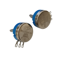 Potentiomètre à film 2PCS à demi-arbre RVQ24YN03 B502 JSJM-TWZD0017 5K 20F 25F pour moto, voiture de course, machine de jeu d'arcade, frein métallique